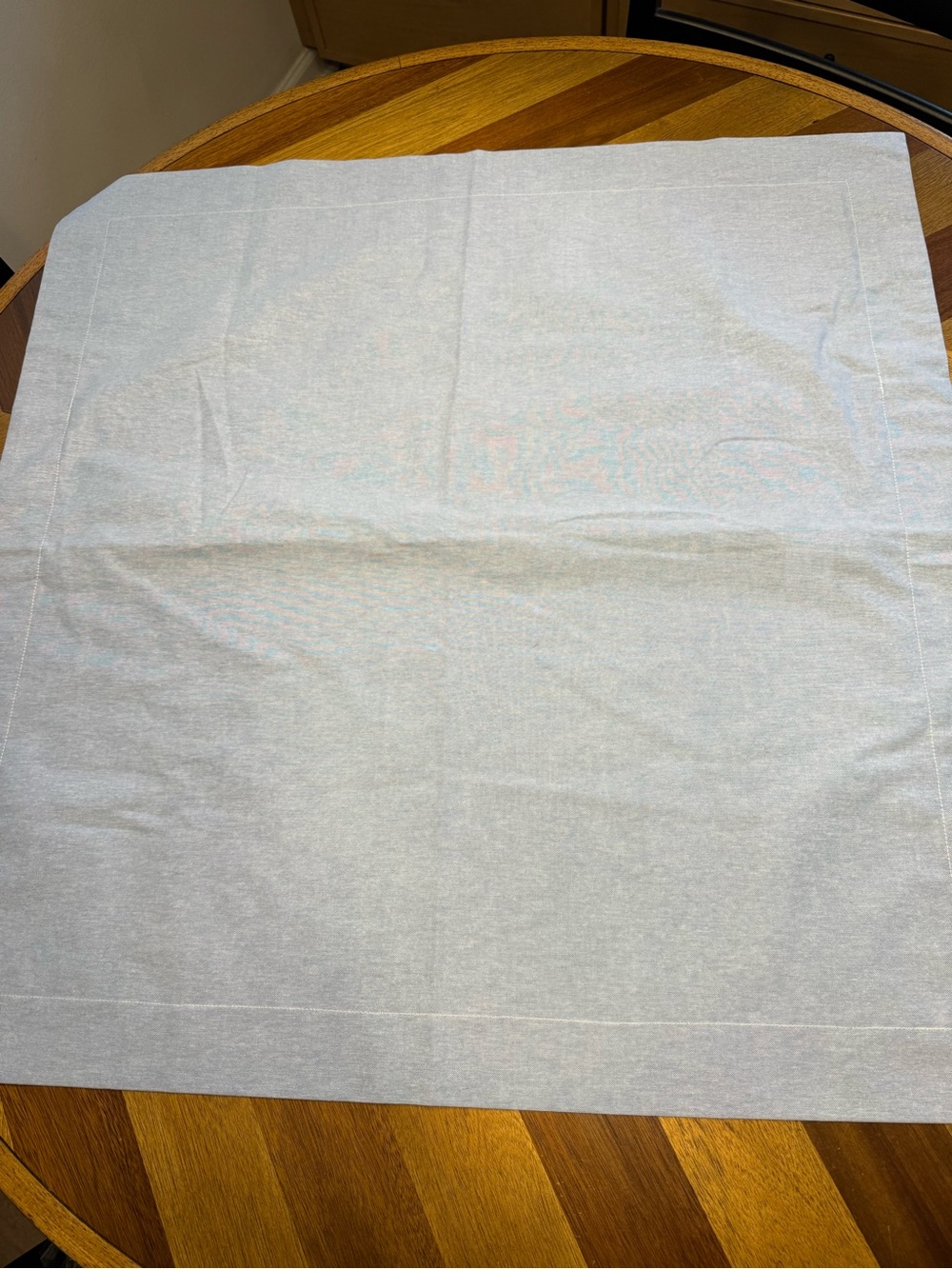 Lands' End Oxford Pillow Sham in the color Lake Blue new with tag